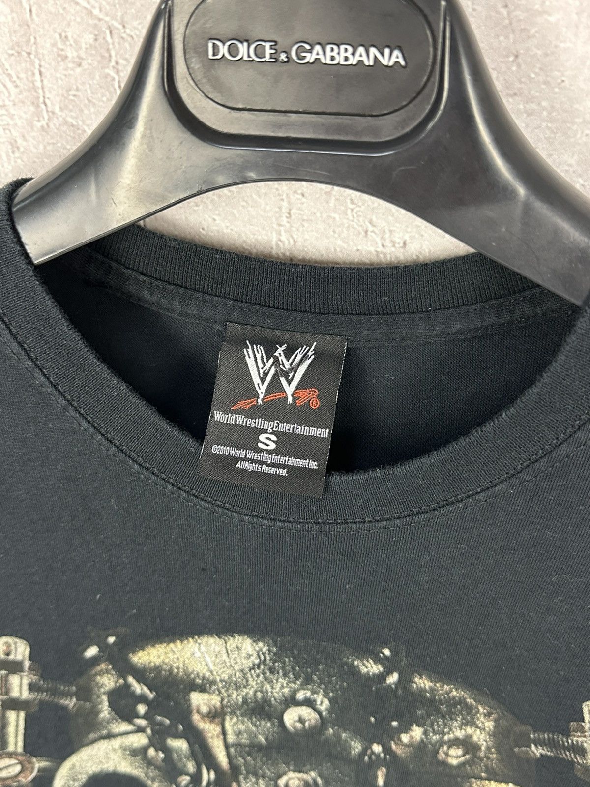 WWE Vintage WWE Randy Orton RKO Printed Black T-shirt Size US XS / EU 42 / 0 - 5 Thumbnail