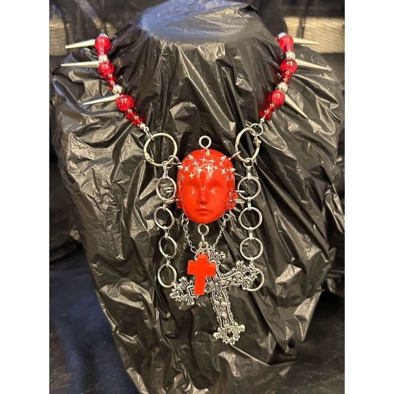 Japanese Brand × Vintage Retro punk necklace Size ONE SIZE - 3 Thumbnail