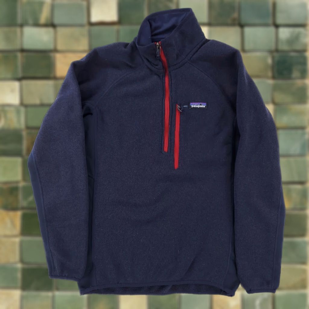 Patagonia Patagonia Better Sweater Quarter Zip Blue Performance Longsleeve Mens S Sweatshirt Men Pullover Blue S Size US S / EU 44-46 / 1 - 1 Thumbnail