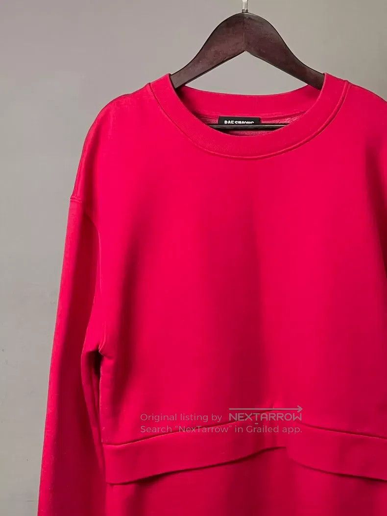 Raf Simons Raf simons Double-hemped pullover sweatshirt Size US M / EU 48-50 / 2 - 3 Thumbnail