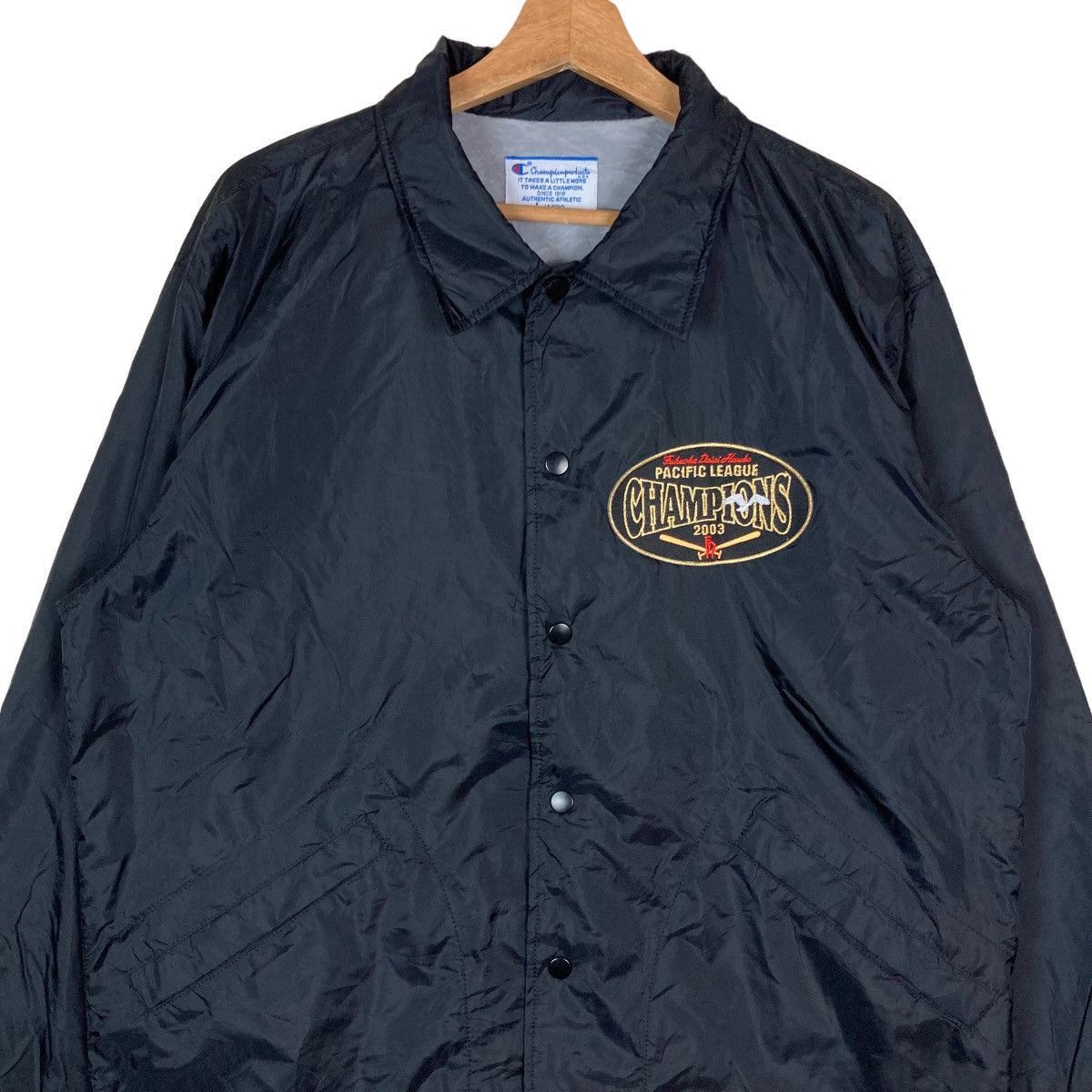 Champion Vintage Champion Pacific League Snap Button Jacket Size US L / EU 52-54 / 3 - 3 Thumbnail