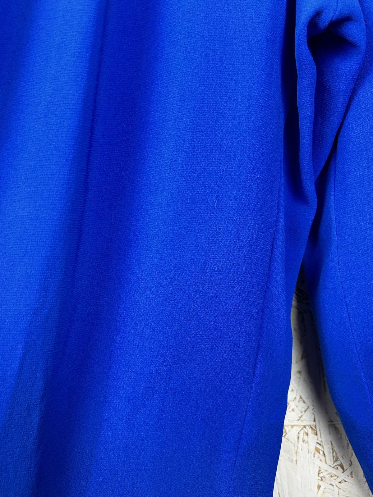 Dior Christian Dior Silk Skirt Leg Jumpsuit In Blue US 8 IT44 Size 30" / US 8 / IT 44 - 7 Thumbnail