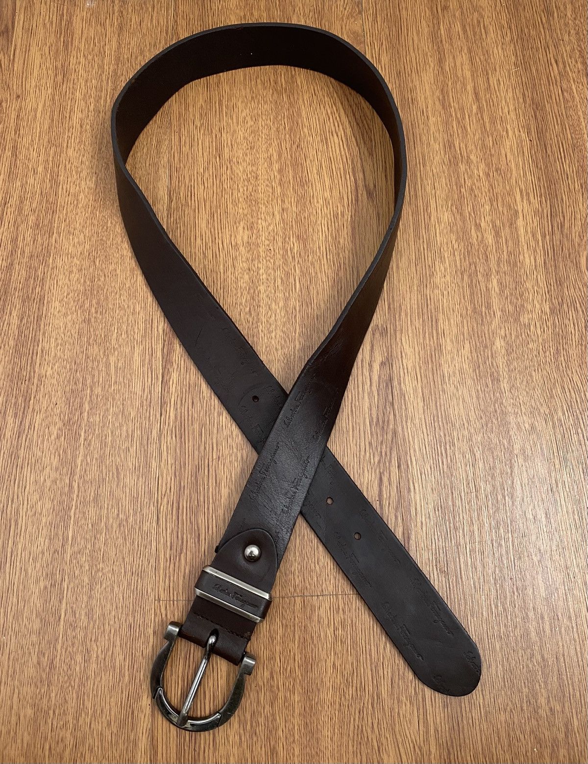 Salvatore Ferragamo Vintage Salvatore Ferragamo leather belt Size ONE SIZE - 1 Thumbnail