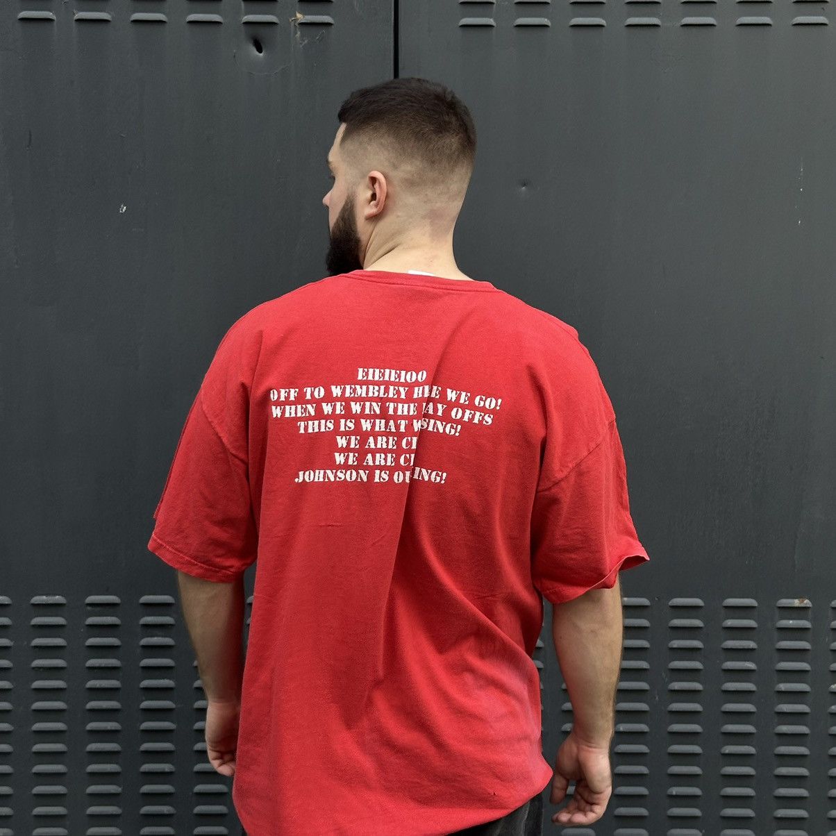 Japanese Brand × Vintage Vintage Bristol City FC T-shirts Red and White Army Y2K 00s Size US XXL / EU 58 / 5 - 2 Thumbnail