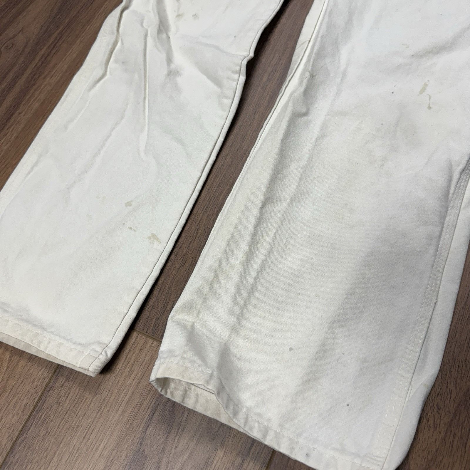 Dickies Dickies Painter Pants Mens 34x34 (32x32.5) White Carpenter W Size US 34 / EU 50 - 5 Thumbnail