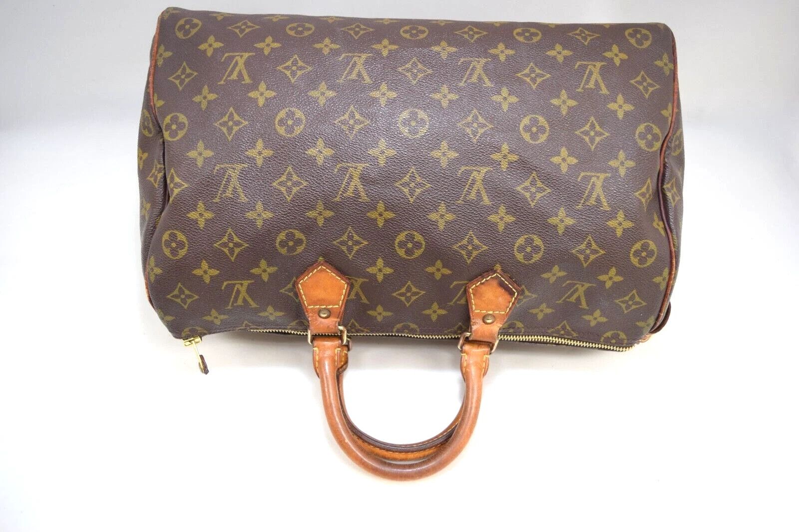 Louis Vuitton Auth Louis Vuitton Speedy 35 Handbag Monogram Canvas M41524 Size ONE SIZE - 3 Thumbnail