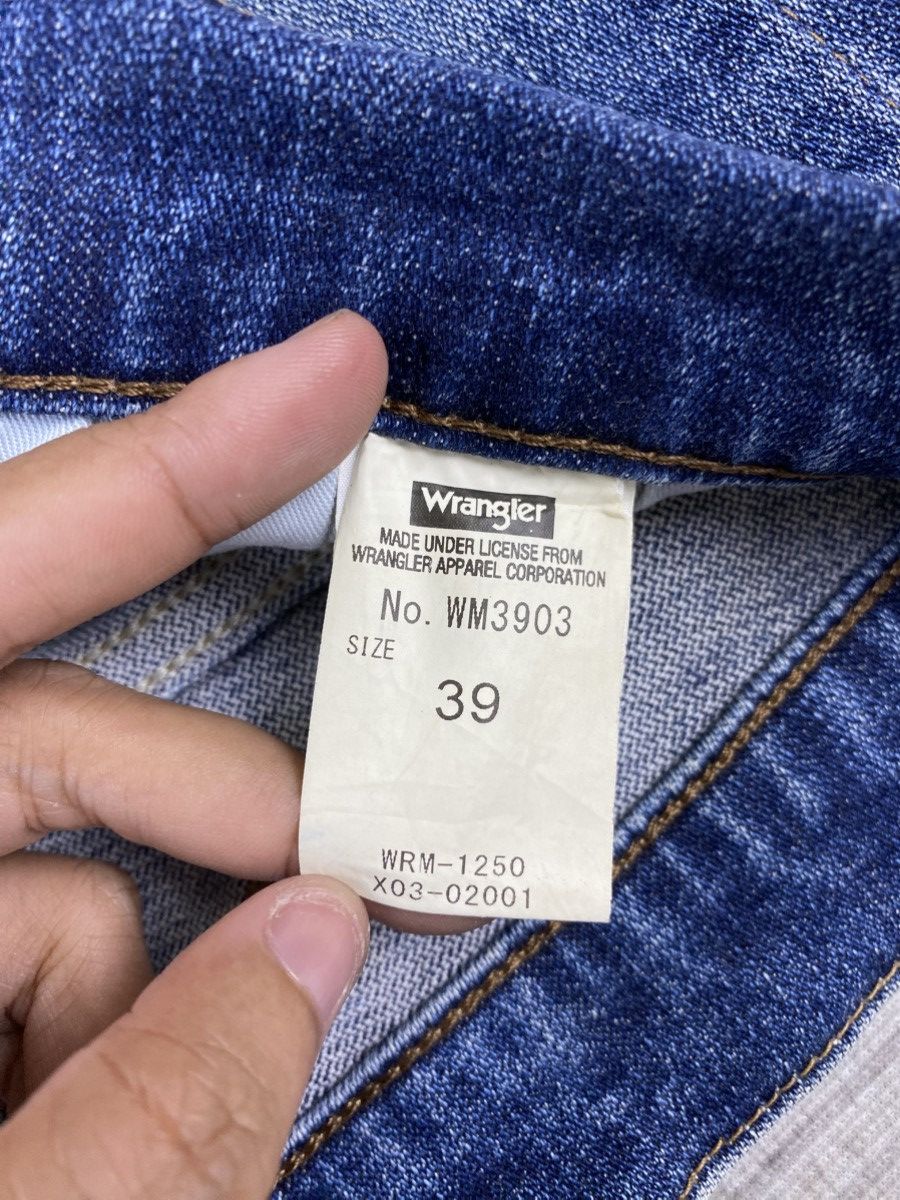 Vintage × Wrangler Vintage Wrangler Made In USA Denim Jeans Size US 38 / EU 54 - 15 Thumbnail