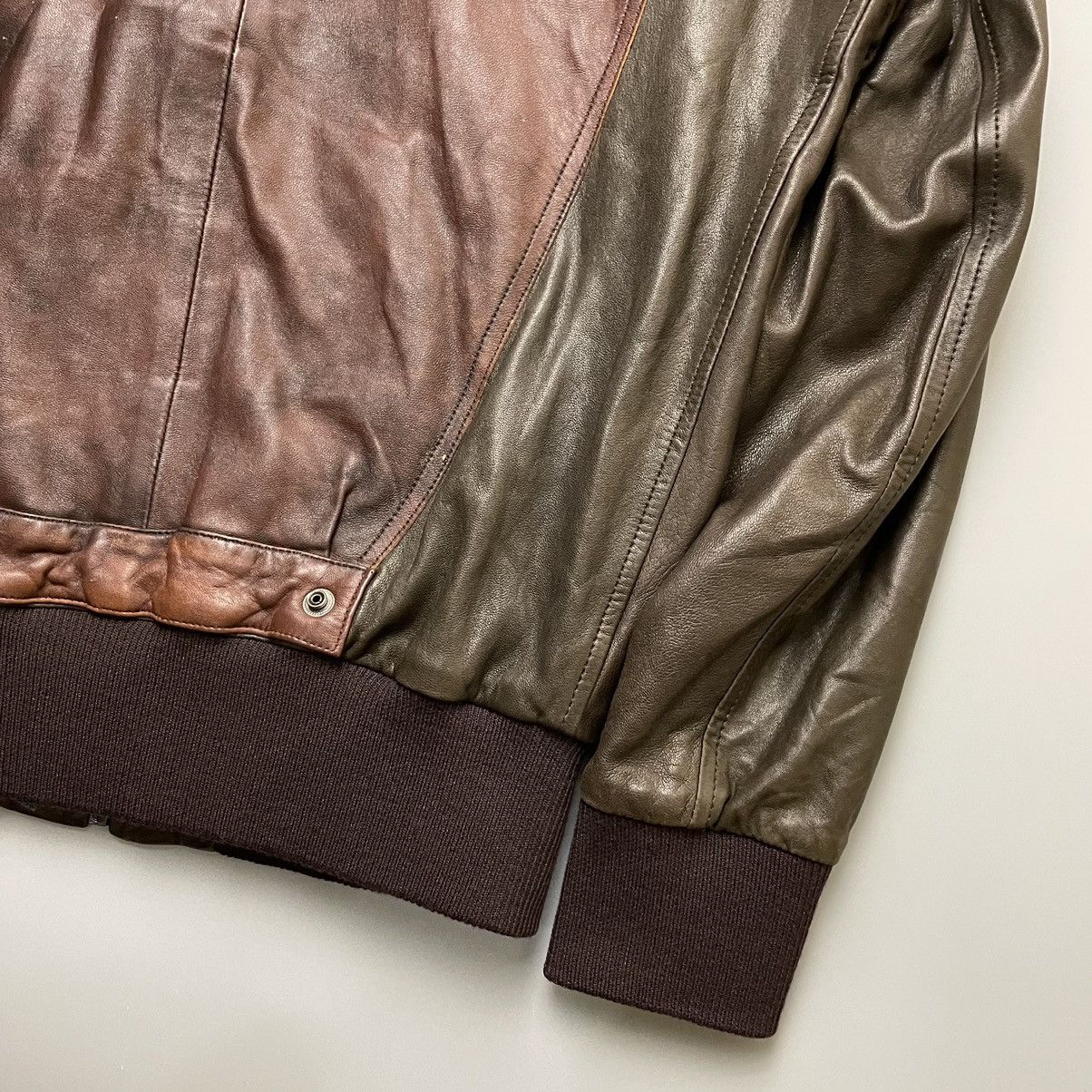 Maison Margiela Maison Margiela AW13 line 10 Patch Leather jacket Size US M / EU 48-50 / 2 - 15 Thumbnail