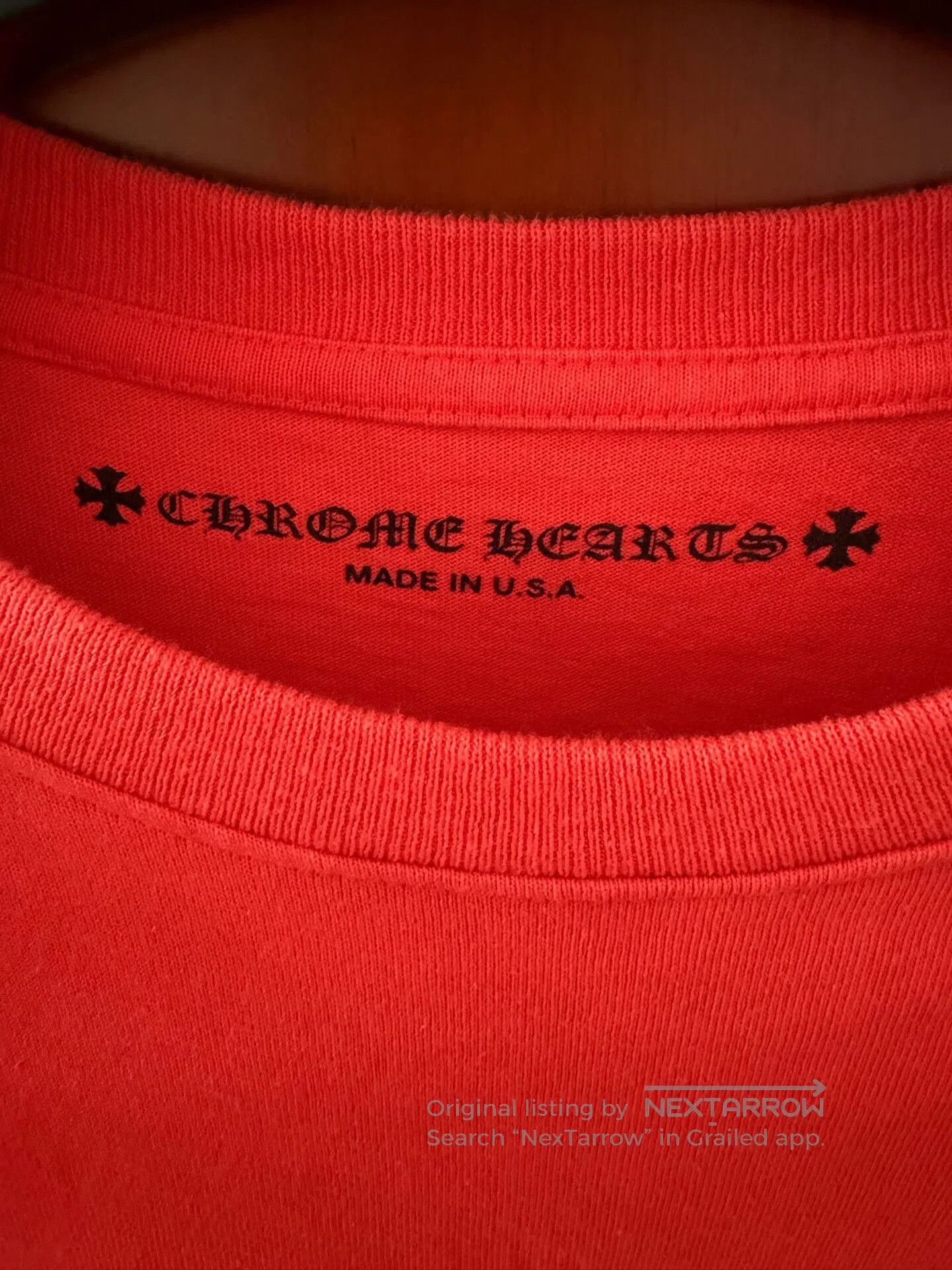 Chrome Hearts chrome hearts red graffiti long sleeve t-shirt. Size US L / EU 52-54 / 3 - 6 Thumbnail