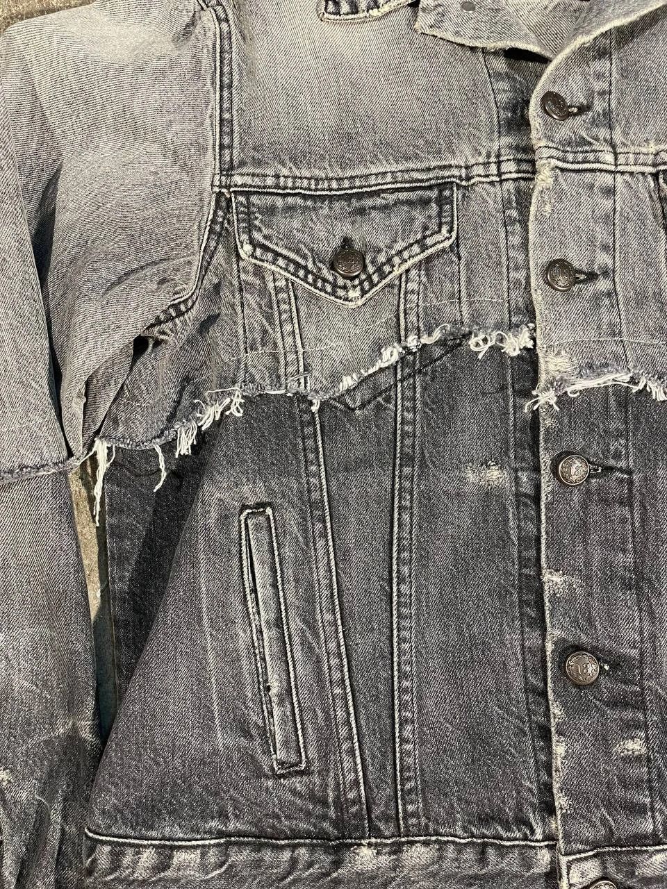 R13 R13 Double Shredded denim jacket Size US M / EU 48-50 / 2 - 6 Thumbnail