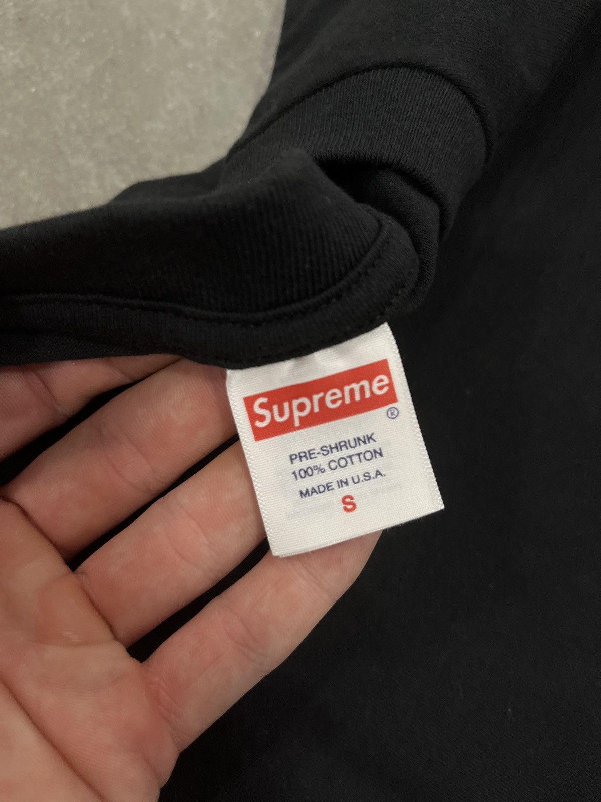 Supreme Backwards Logo Tee New SS24 S