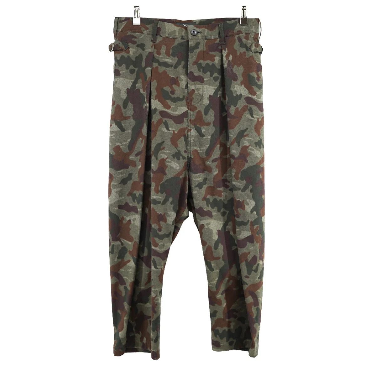 image of Ys Yohji Yamamoto Camouflage Sarouel Pants, Men's (Size 30)