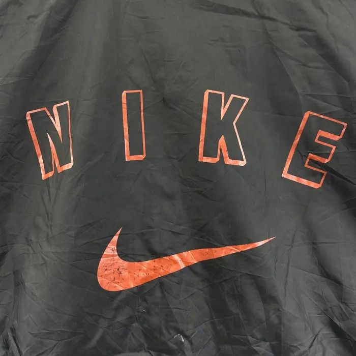Nike Vtg 90’ NIKE SWOOSH LOGO Grey Tag Windbreaker Jacket Size US L / EU 52-54 / 3 - 4 Thumbnail