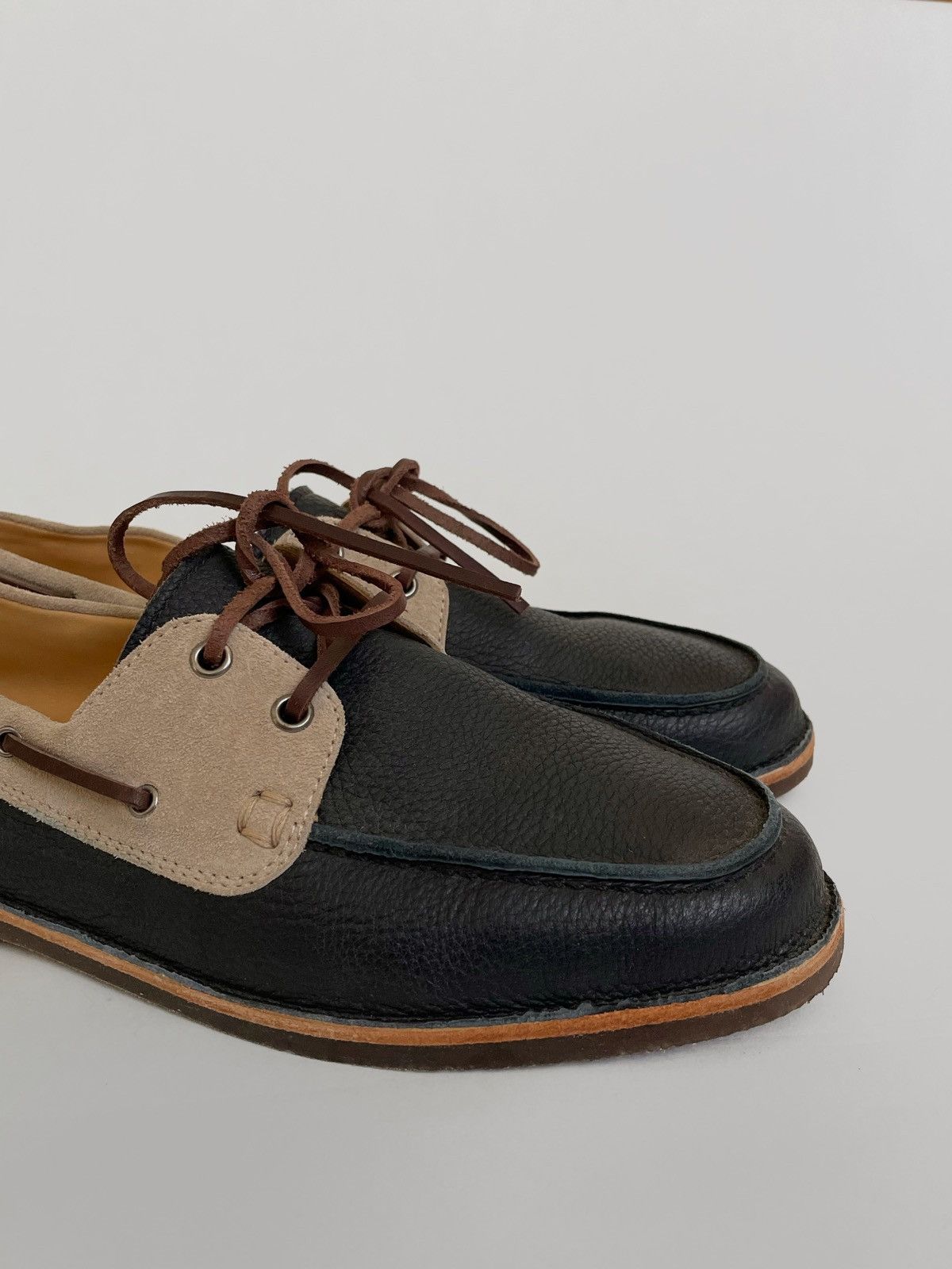 Brunello Cucinelli Brunello Cucinelli leather topsiders shoes Size US 9 / EU 42 - 5 Thumbnail