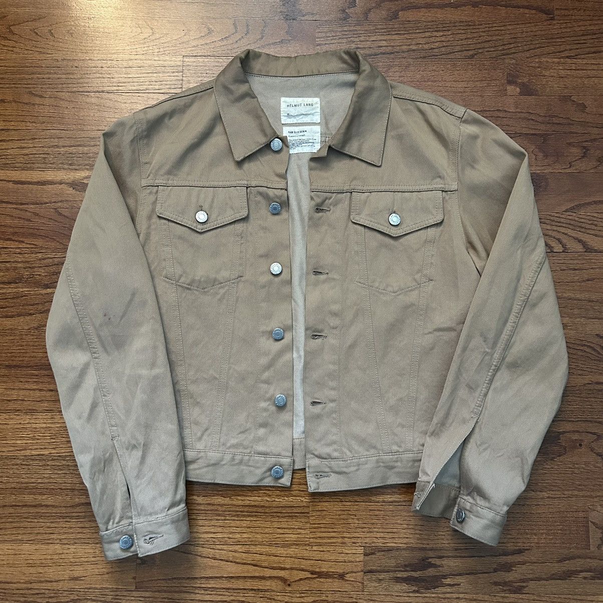 Helmut Lang Raw Silk Denim | Grailed