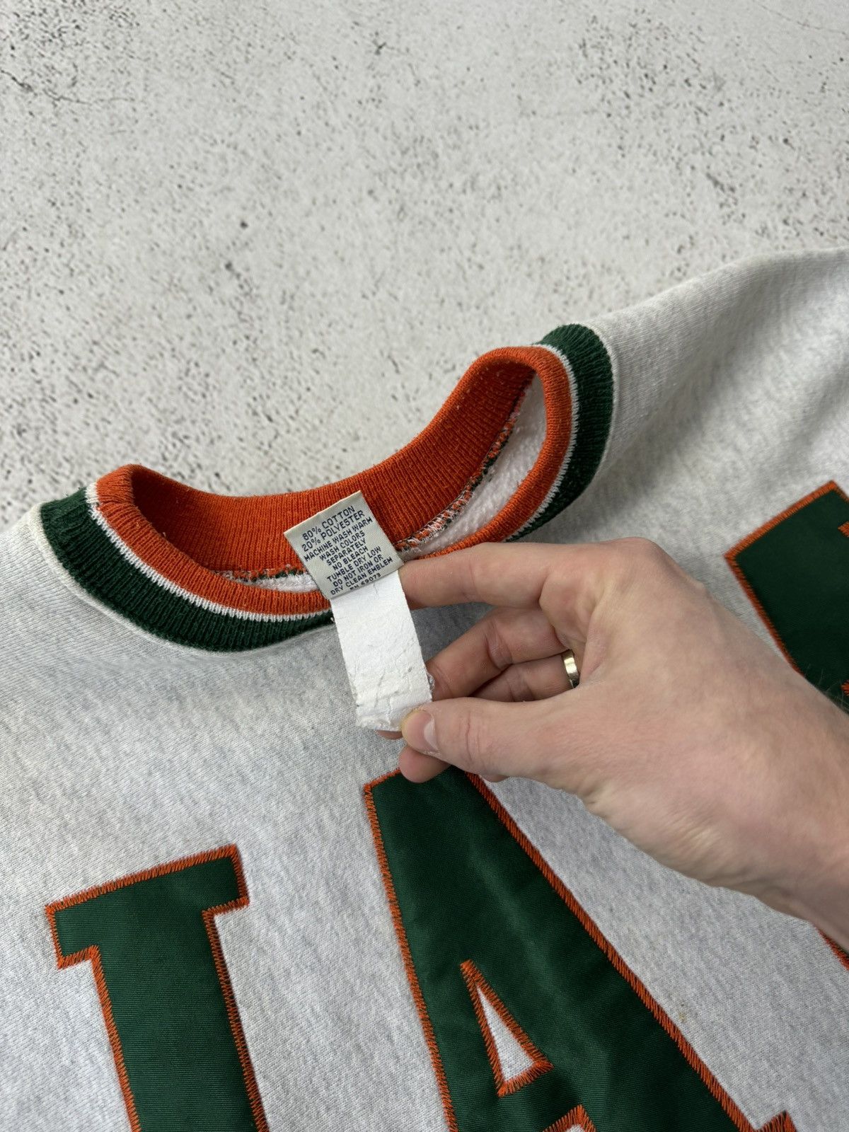 Vintage Legends USA Vintage Miami Hurricanes Sweatshirt Size US M / EU 48-50 / 2 - 12 Thumbnail