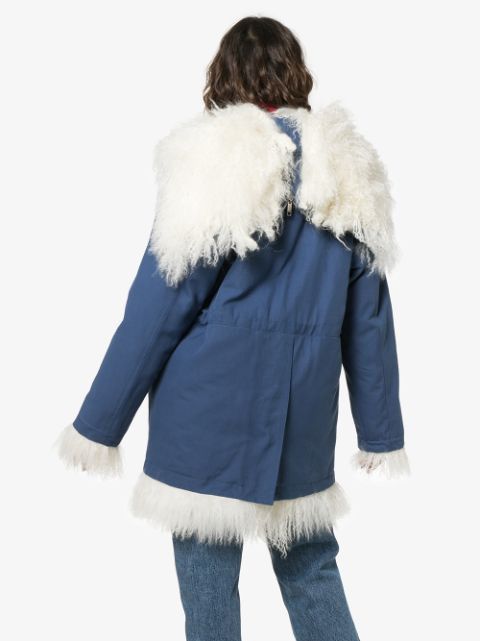 Calvin Klein 205W39NYC CALVIN KLEIN 205W39NYC Raf Simons Monogolian lamb fur coat Size US XS / EU 42 / 0 - 8 Thumbnail