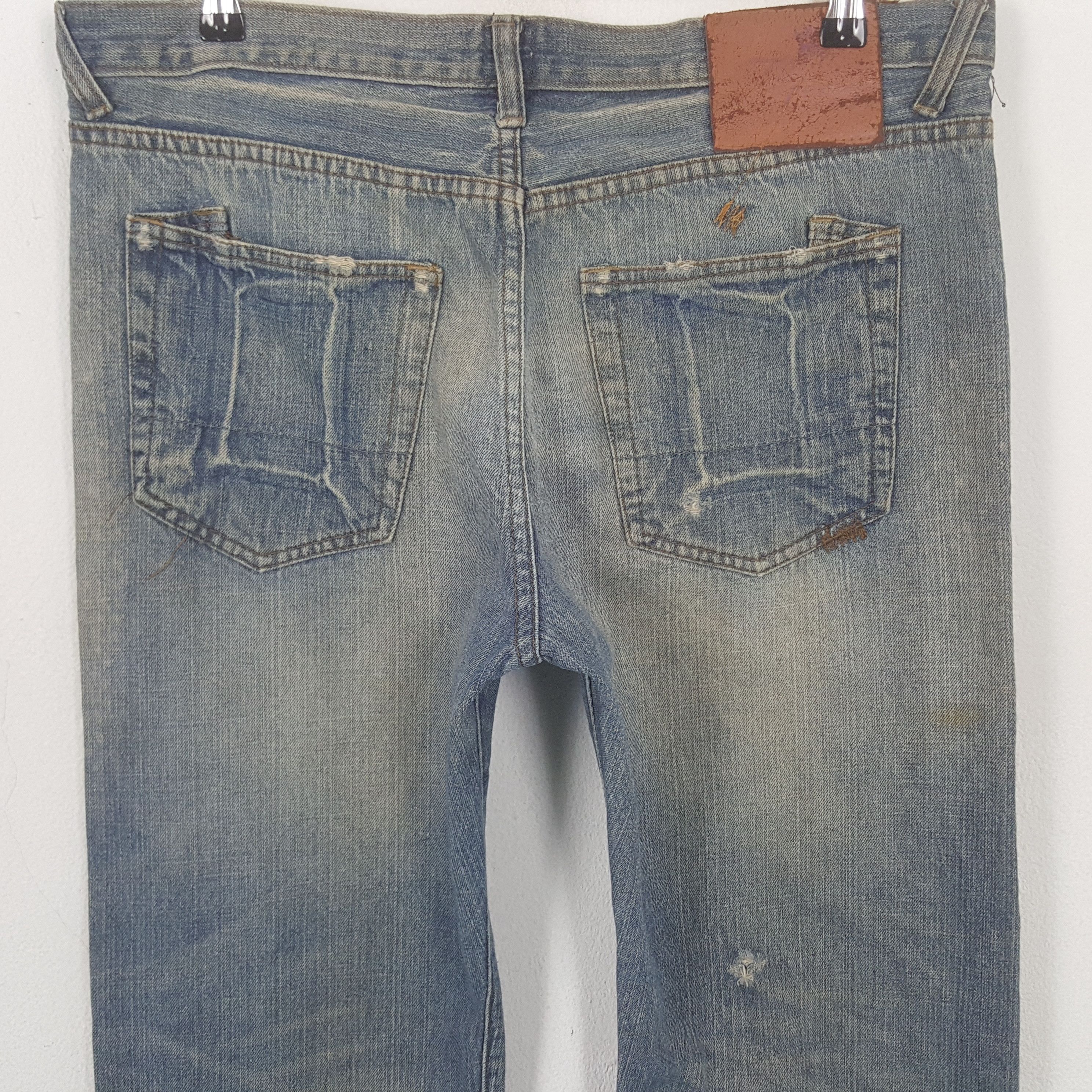 Prps Vintage Prps Japanese Brand Distressed Denim Jeans RR11 Size US 36 / EU 52 - 5 Thumbnail