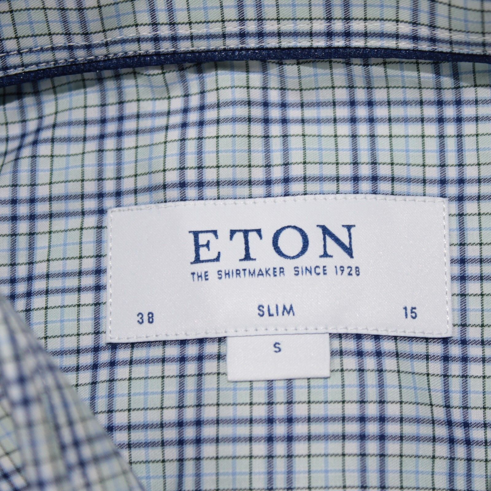 Eton Eton New with tags Shirt Size S US In Blue Size US S / EU 44-46 / 1 - 8 Thumbnail