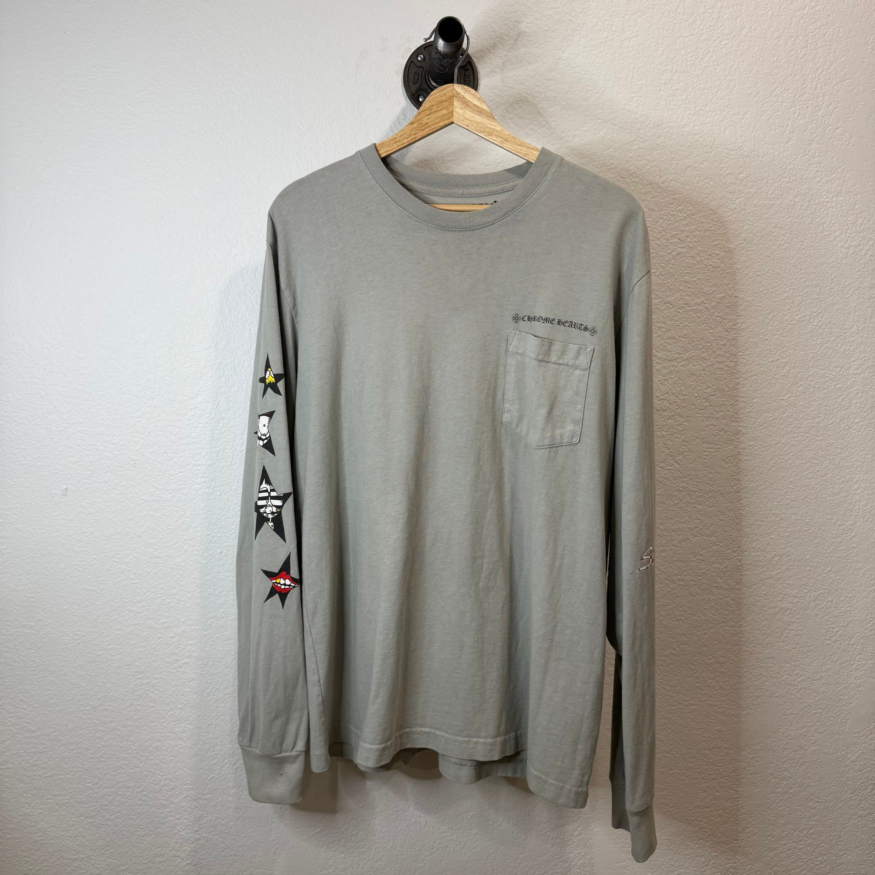 Chrome Hearts Matty Boy Grey Suggest Long Sleeve Tee | Grailed