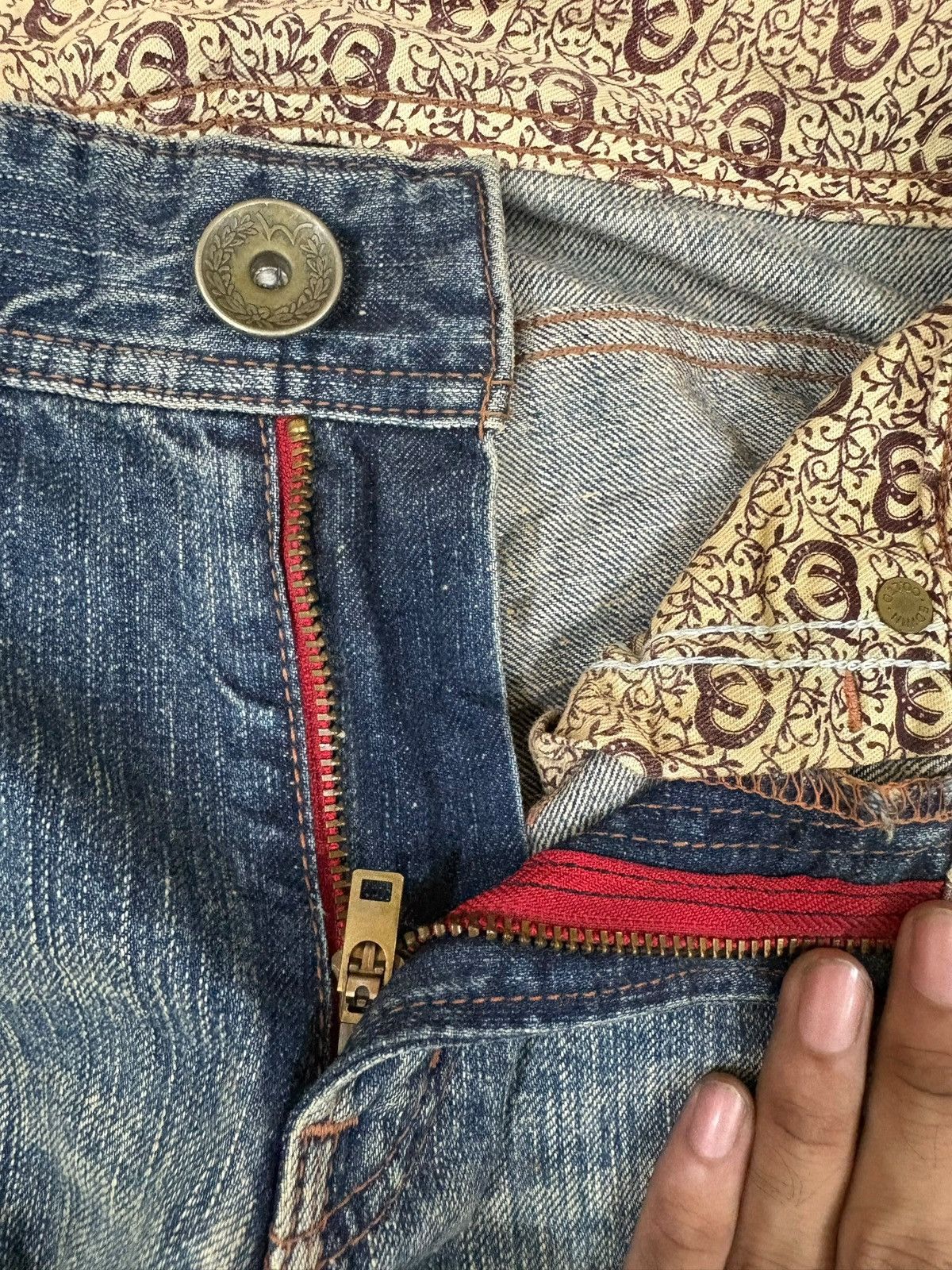 Edwin Vintage Japanese Edwin Blue Trip Smoky Mud Wash Loose Jeans Size US 28 / EU 44 - 9 Thumbnail