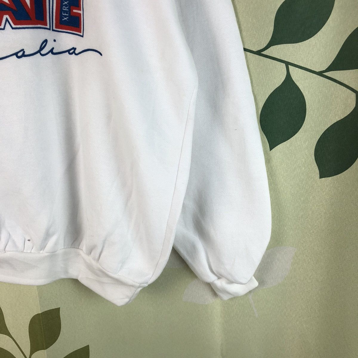 Vintage No Worries Mate White Sweatshirt #7460 Size US M / EU 48-50 / 2 - 8 Thumbnail