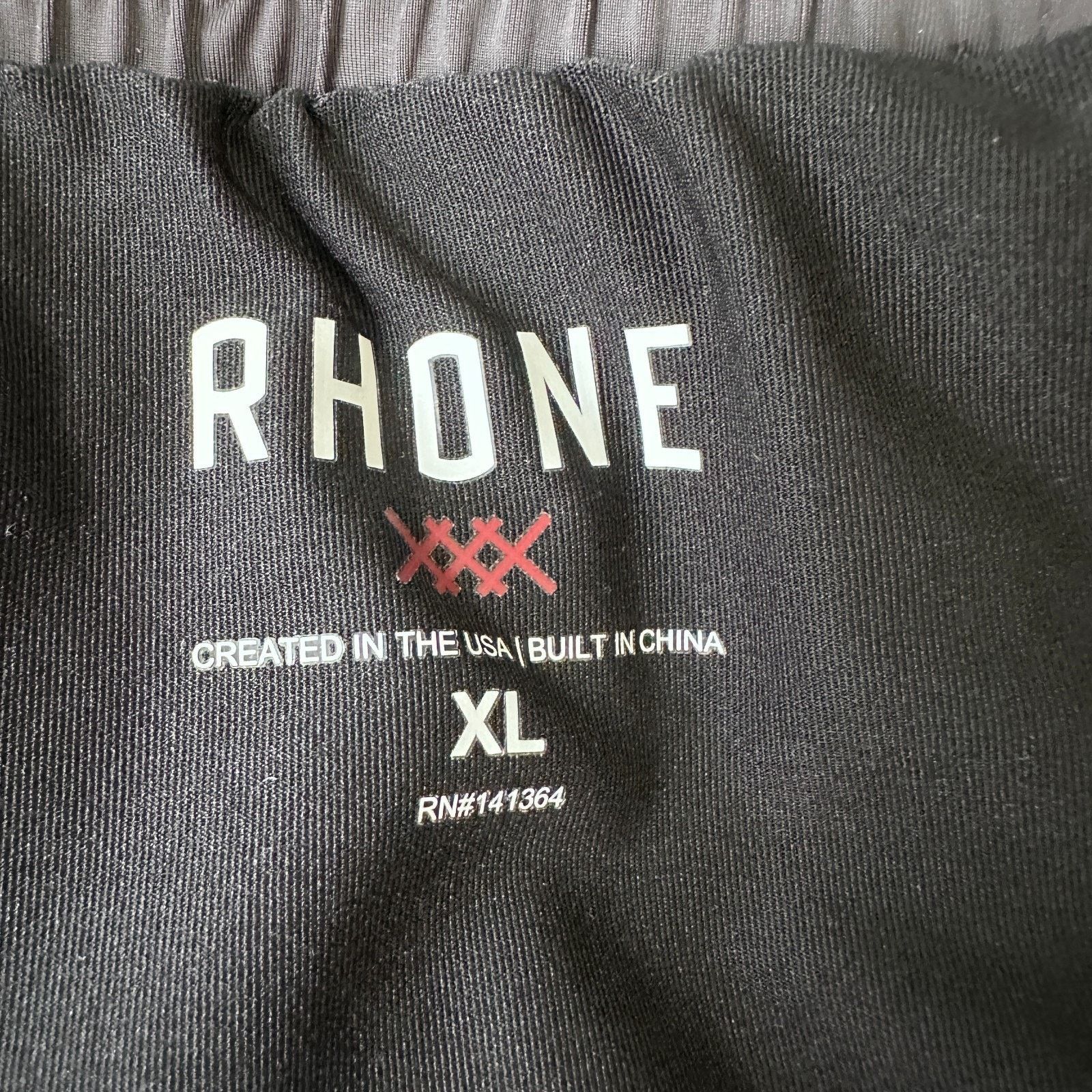 Rhone Rhone Mako Lined Short Men’s XL Black 8.5" Inseam Drawstring Size US 34 / EU 50 - 6 Thumbnail