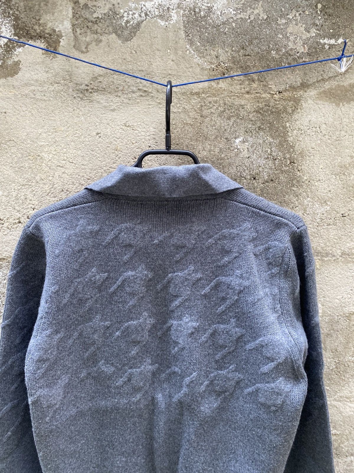Fendi Fendi grey wool Cardigan with pocket details Strickjacken Size S / US 4 / IT 40 - 15 Thumbnail