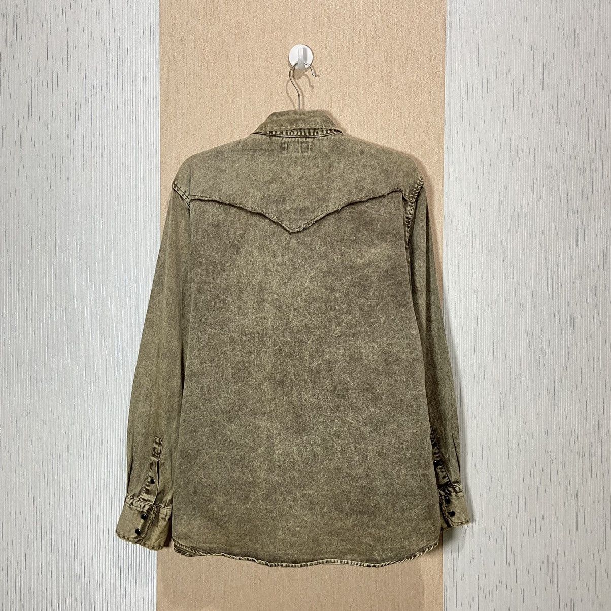 Japanese Brand Distressed strage heaven studed KMRii Style shirt Size US M / EU 48-50 / 2 - 2 Thumbnail