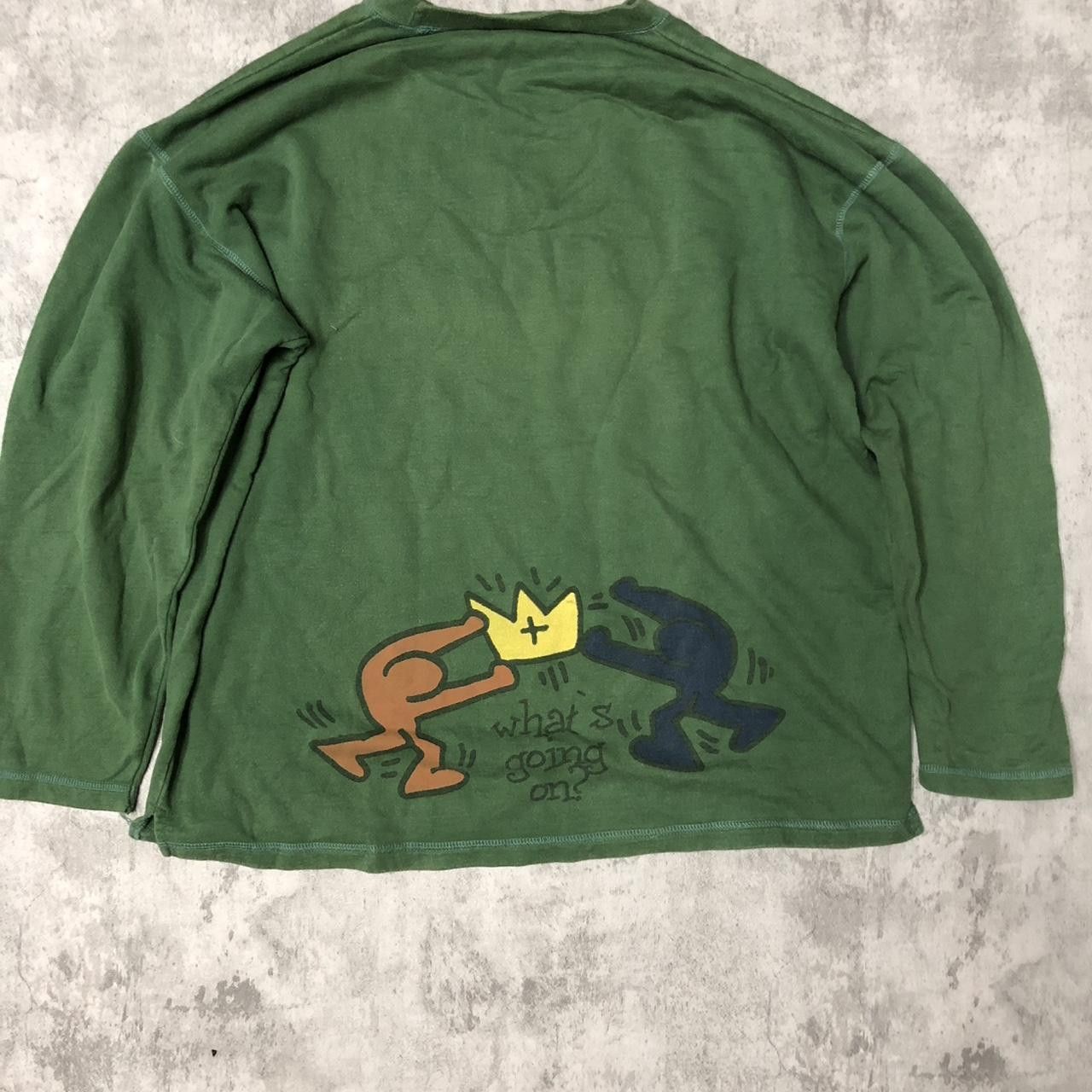 s.Oliver Green S.Oliver streetwear long sleeve shirt Size US XL / EU 56 / 4 - 4 Thumbnail