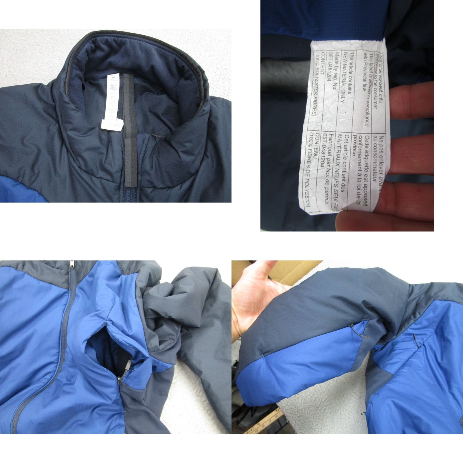 Lululemon Lululemon Jacket Mens 2XL Blue El Primo Puffer Running Coat Insulated Vented Shirt? Size US XXL / EU 58 / 5 - 8 Thumbnail