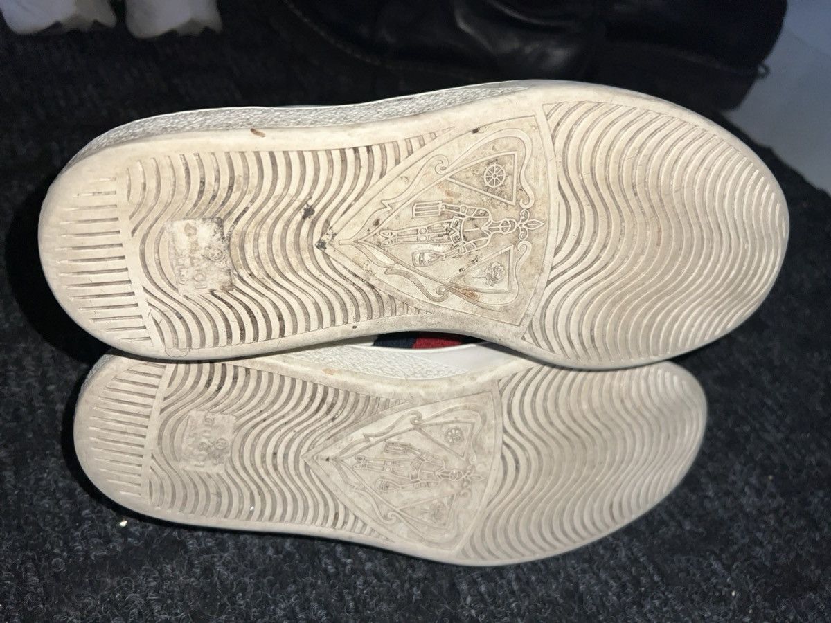 Gucci Gucci tiger patch ace sneakers Size US 9 / EU 42 - 6 Thumbnail