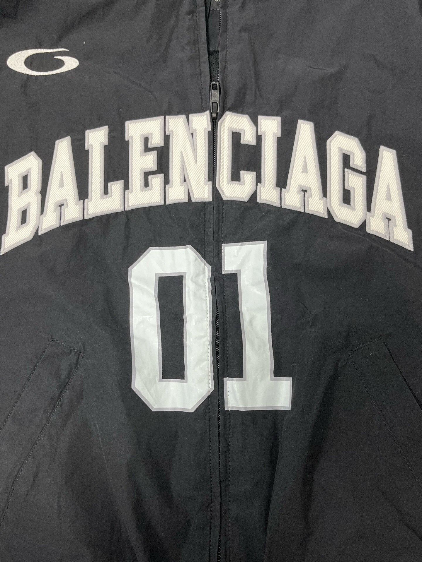 Balenciaga Balenciaga Basketball Series Zip Long Sleeve Jacket Size US XS / EU 42 / 0 - 3 Thumbnail