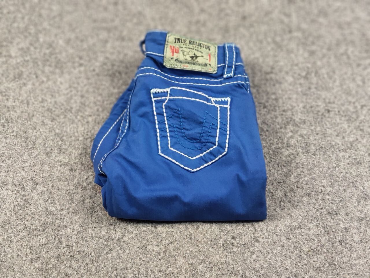 True Religion True Religion Geno Denim Slim Jeans Made in USA Y2K Style Size 28" / US 6 / IT 42 - 2 Thumbnail