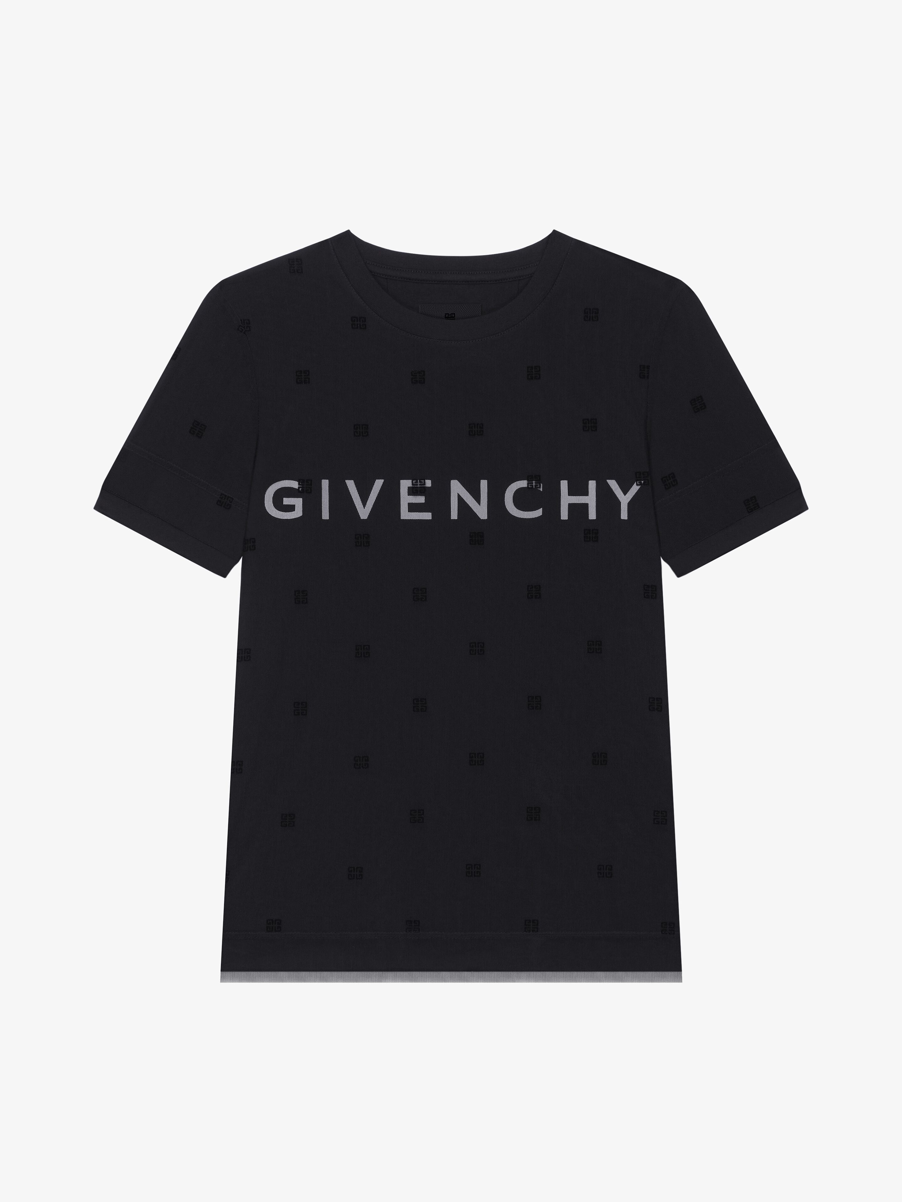 Givenchy o1w1db10825 Double Fitted T-Shirt in Black Size M / US 6-8 / IT 42-44 - 1 Thumbnail