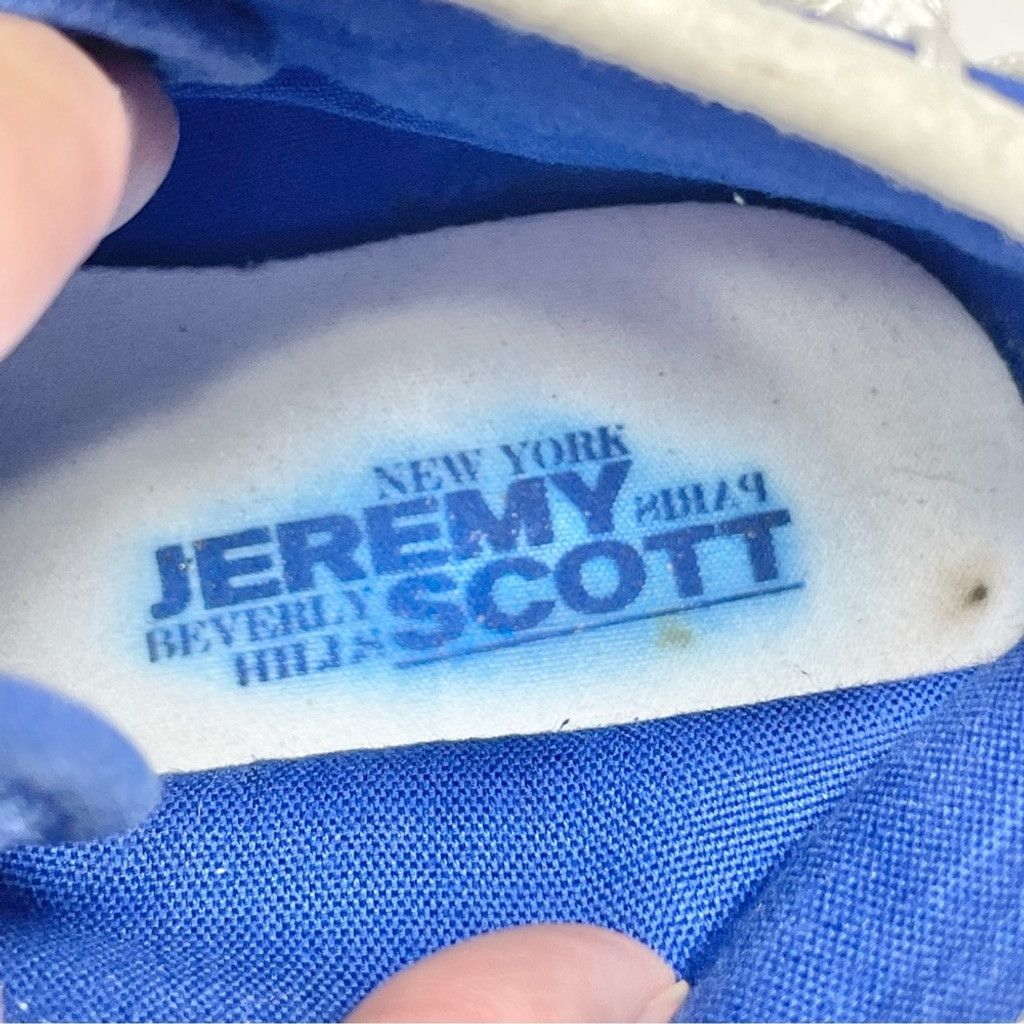 Adidas adidas Nizza Hi “Tassels” by Jeremy Scott Blue Suede US 9.5 Size US 9.5 / EU 42-43 - 9 Thumbnail