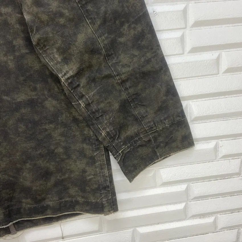 Woolrich Woolen Mills Vtg Woolrich Camouflage Distressed Double Breasted Jacket Size US M / EU 48-50 / 2 - 15 Thumbnail