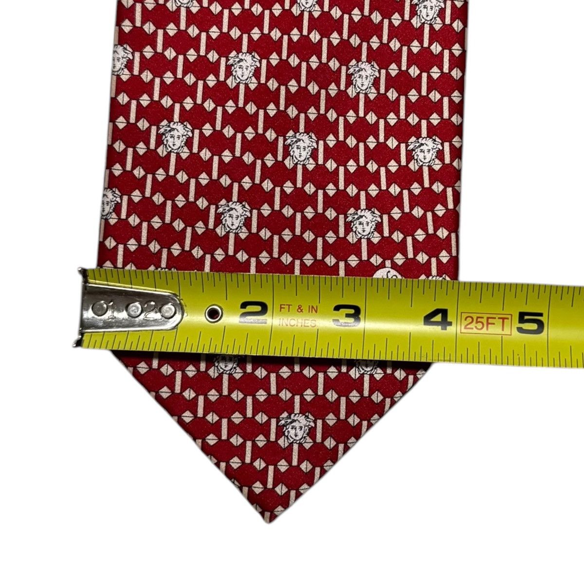 Versace Versace Classic V2 Hand Made 100% SILK Designer Tie 4" WIDTH Size ONE SIZE - 8 Thumbnail