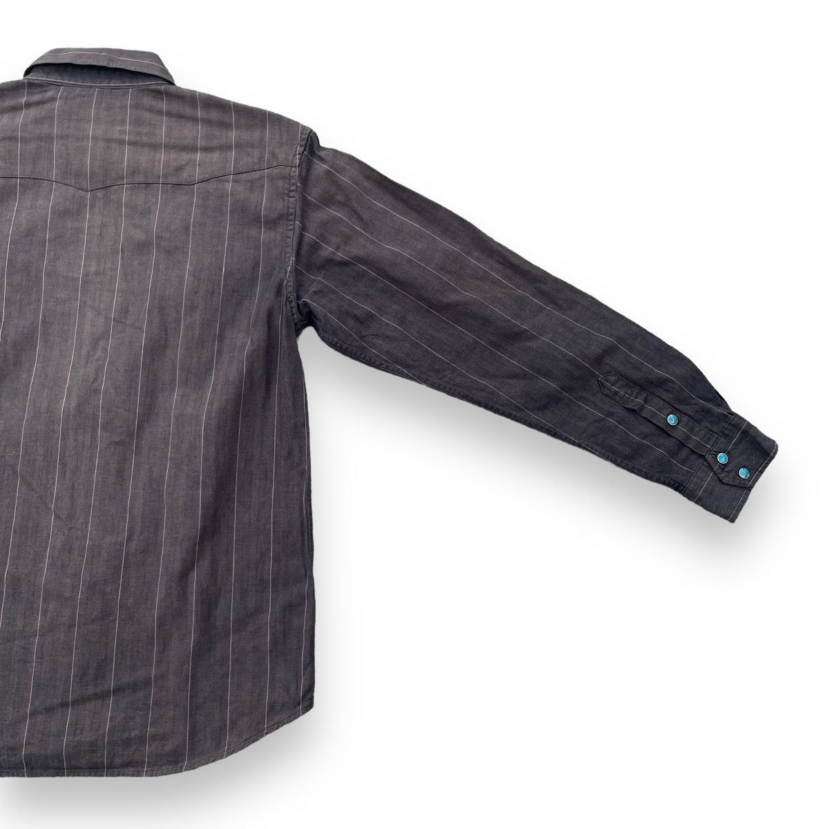 Issey Miyake 🇯🇵 VINTAGE FINWAY STRIPES FULL ZIP JACKET Size US L / EU 52-54 / 3 - 9 Thumbnail