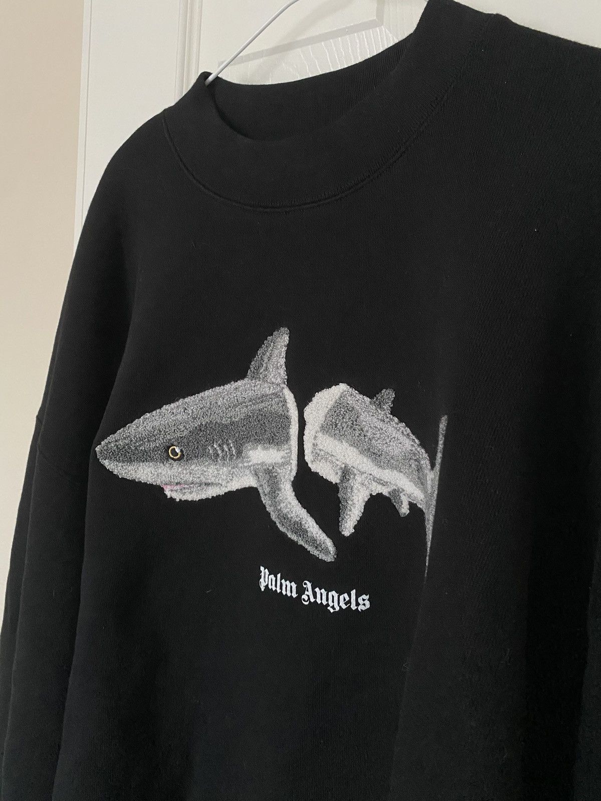 Palm Angels Palm Angles Shark Crewneck Size Large Size US L / EU 52-54 / 3 - 3 Thumbnail