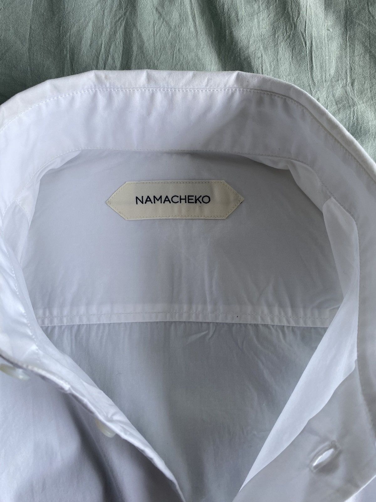Namacheko Namacheko white button up tasukwi ss20 Size US S / EU 44-46 / 1 - 9 Thumbnail