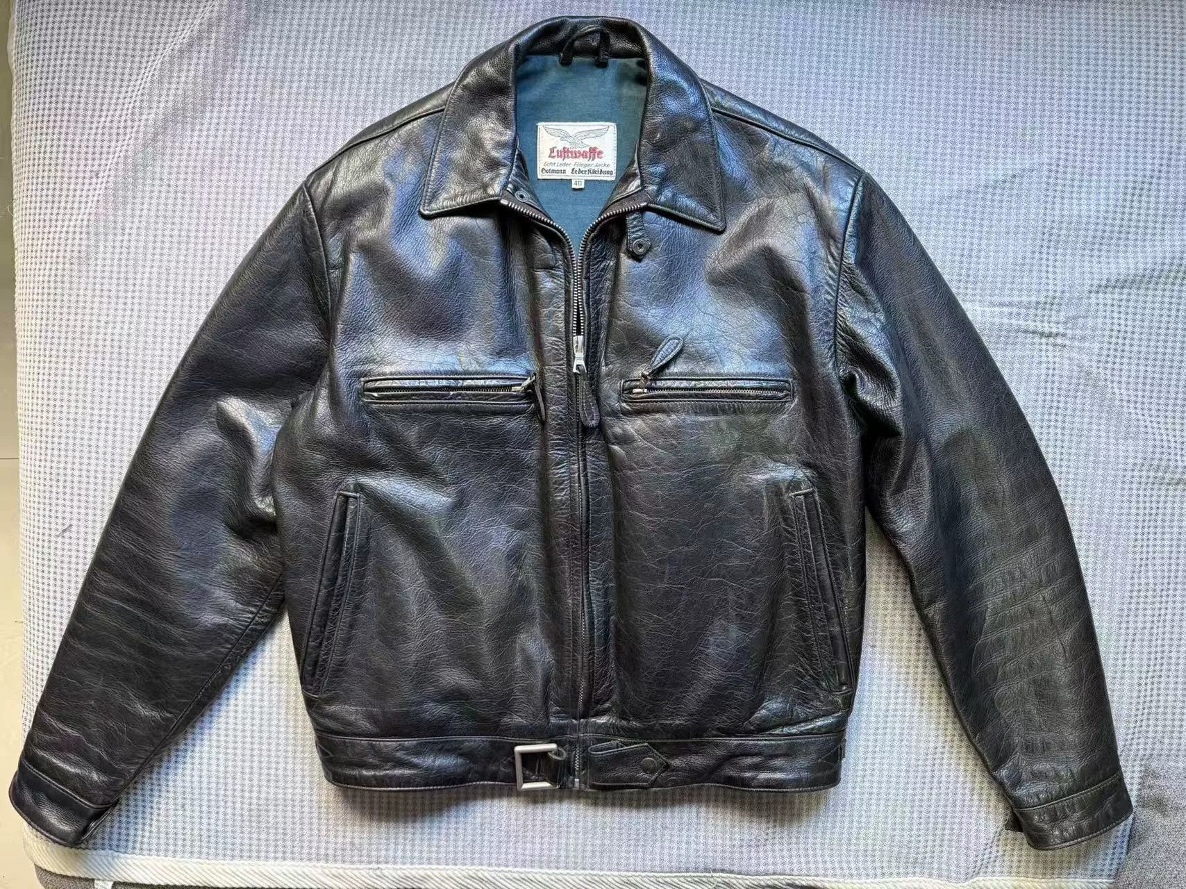 Eastman Leather Clothing Eastman Leather German Pilot Jacket Size US XXS / EU 40 - 1 Thumbnail