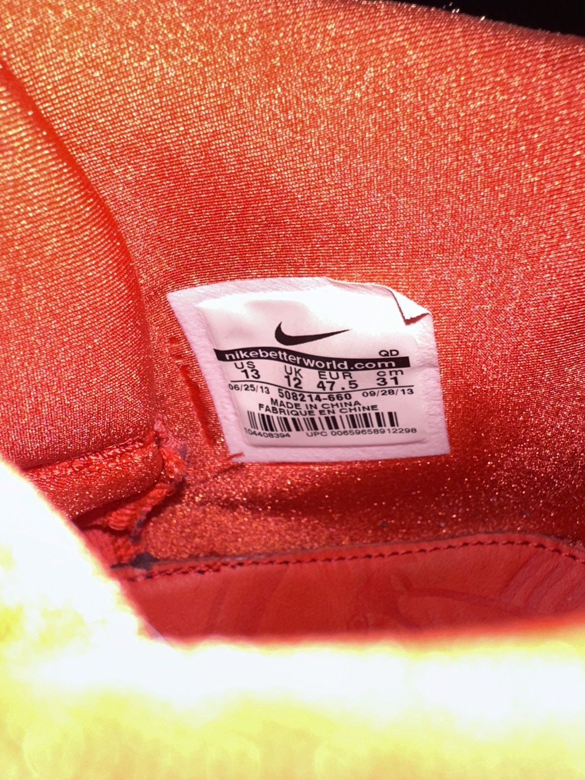 Kanye West × Nike × Yeezy Nike Air Yeezy 2 Red October Size US 13 / EU 46 - 9 Thumbnail