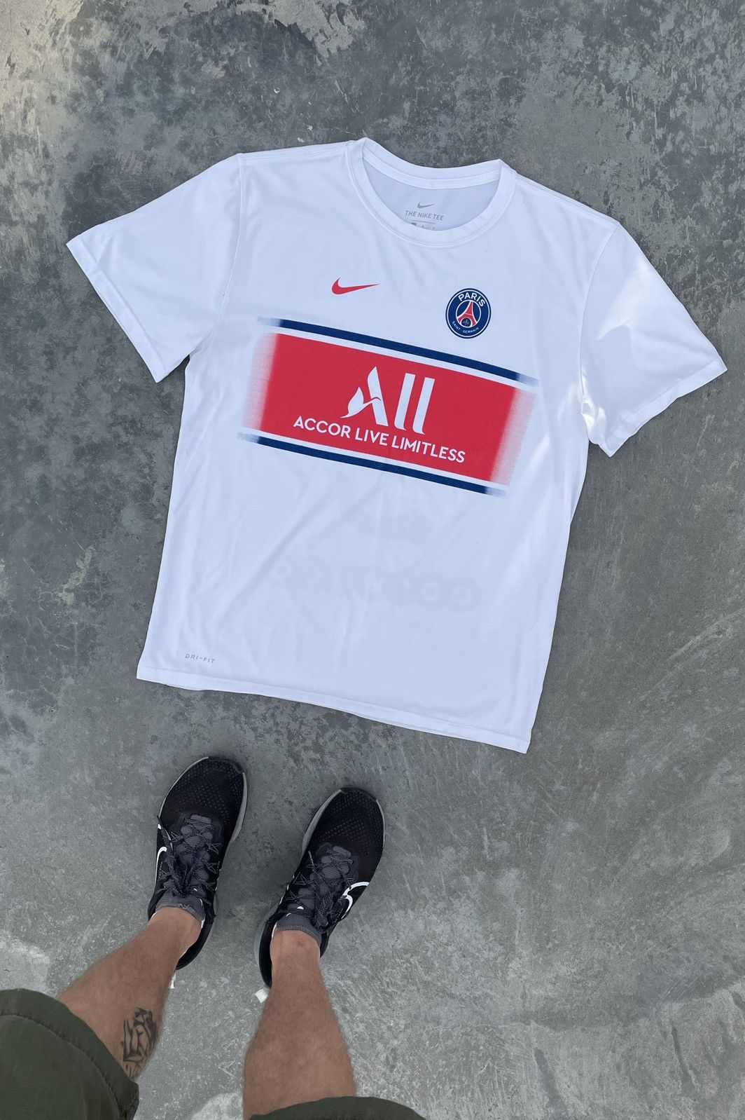 Balenciaga × Nike PSG X Balenciaga Jersey White | Grailed