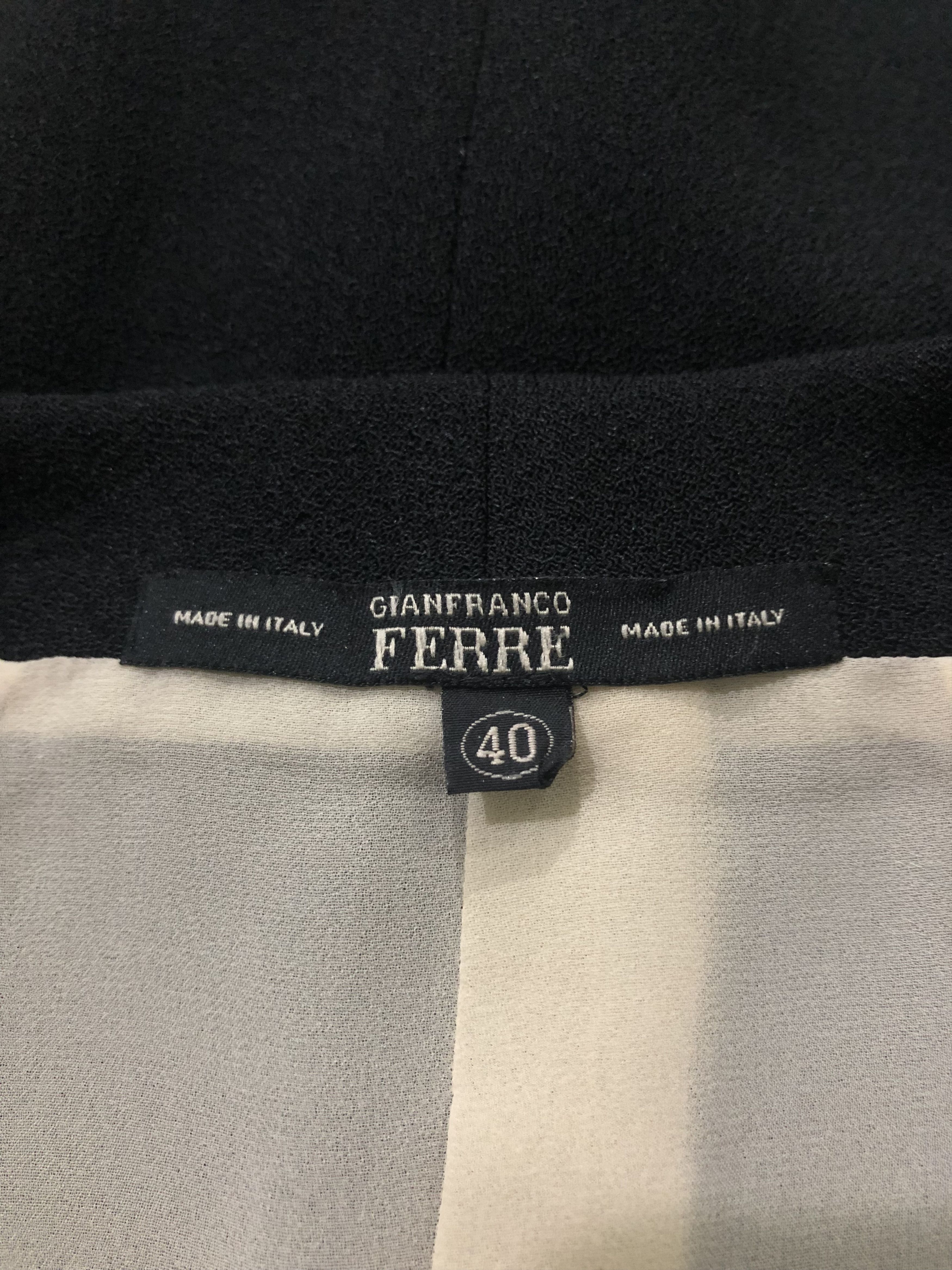 Gianfranco Ferre Luxury Italian Designer Blazer by Gianfranco Ferré Size S / US 4 / IT 40 - 3 Thumbnail