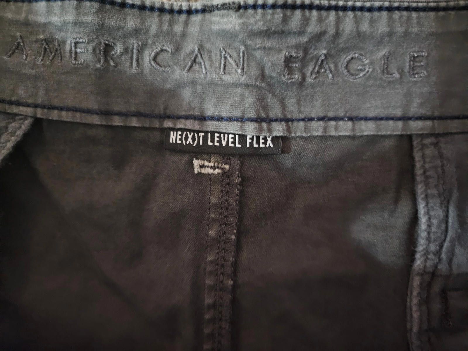 Designer AEO American Eagle Outfitters Next Level Flex Shorts 38 Gray Size US 38 / EU 54 - 2 Thumbnail
