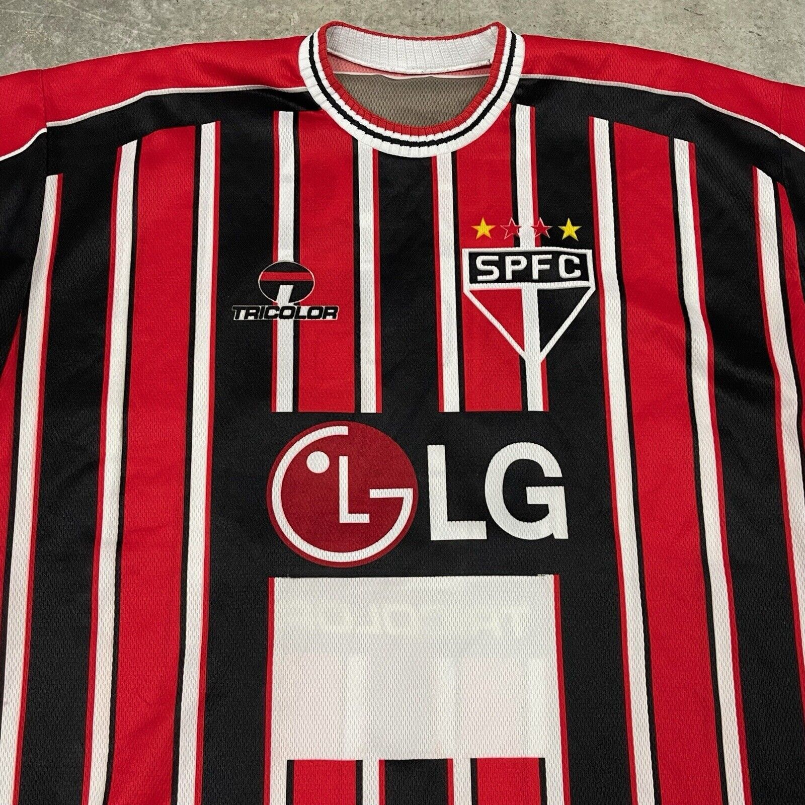 Vintage Vintage 90s Sao Paulo Football Club Soccer Jersey Size Large Size US L / EU 52-54 / 3 - 2 Thumbnail