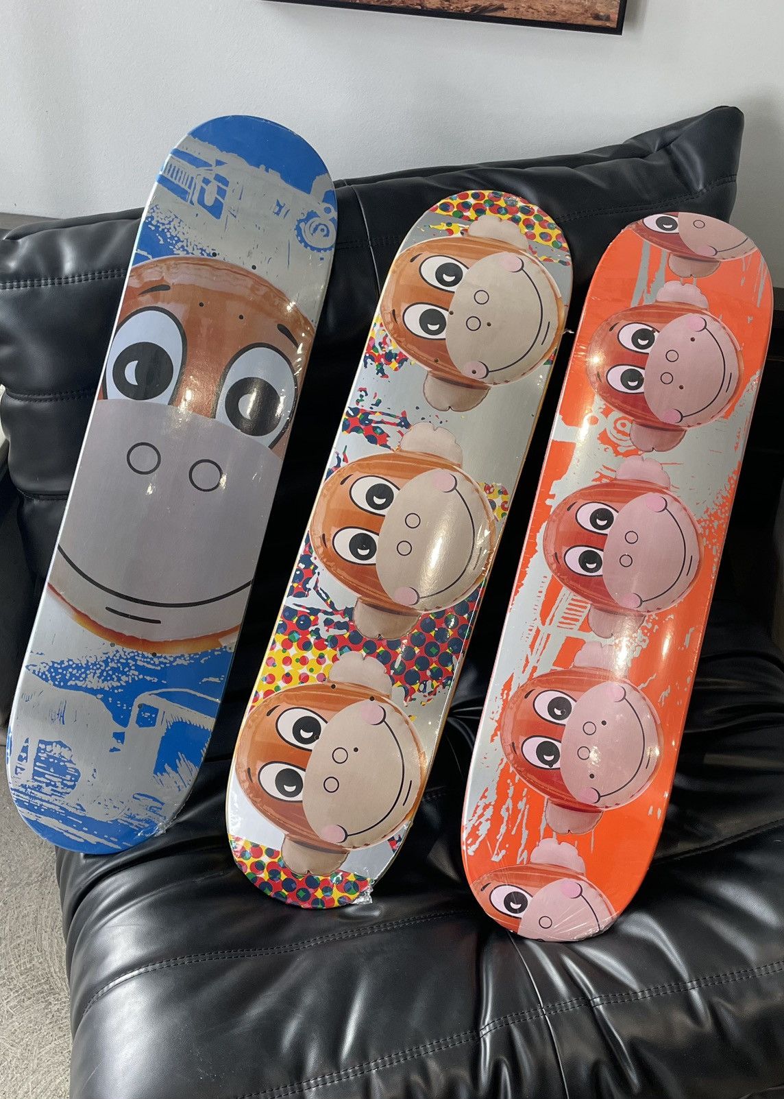 Supreme Jeff Koons x Supreme Monkey Train Skateboard Deck (Set of 3) Size ONE SIZE - 3 Thumbnail