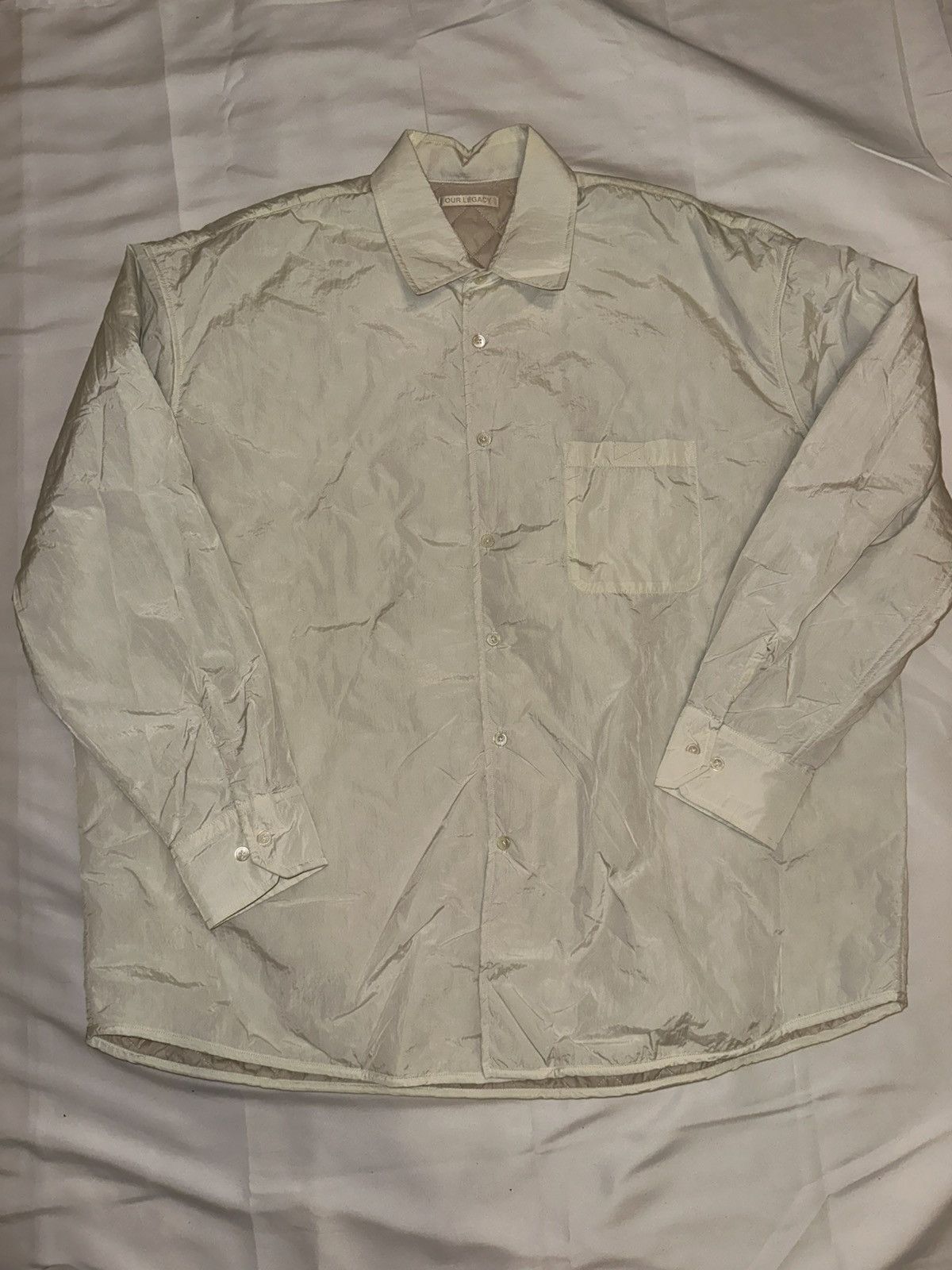 Our Legacy Tech borrowed Jacket 52 White Size US L / EU 52-54 / 3 - 1 Thumbnail