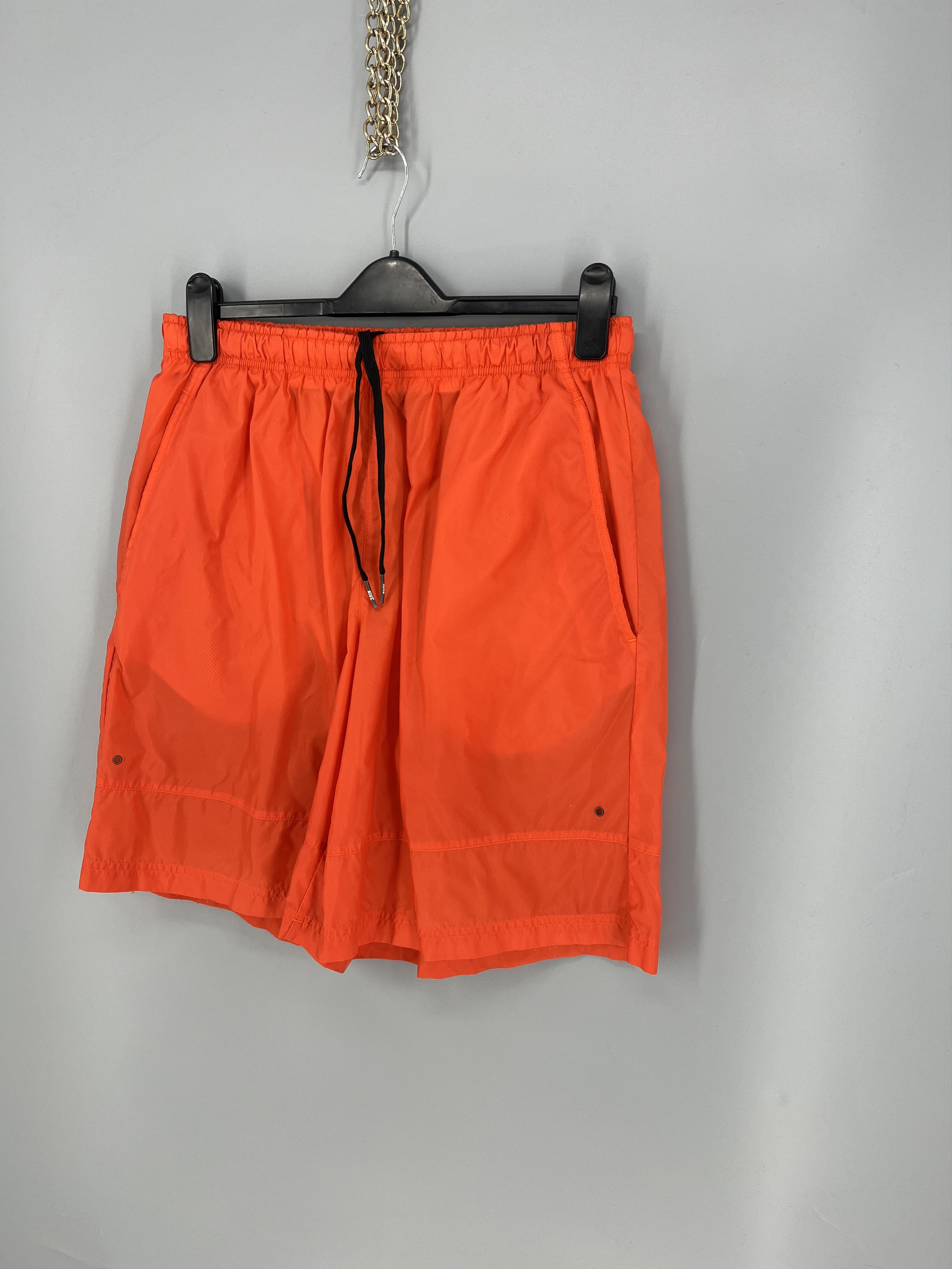 Nike Vintage Nike Dri-FIT Men's Orange Swim Shorts Y2K Drill Size US 34 / EU 50 - 3 Thumbnail